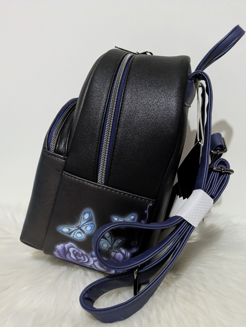 Loungefly The Corpse Bride Emily Butterfly Mini Backpack & Loungefly Pin Set NEW - Picture 3 of 14